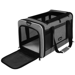 GAPZER transportín para gatos de tamaño mediano, cómodo para paseos.