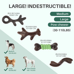 Gardner Pet mordedor de doble material para masticación intensa.