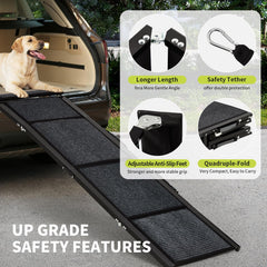 GarveeLife rampa para coche y camioneta, plegable y compacta.