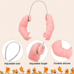 Gejoy conjunto de accesorios para fotos de gallinas con brazos y casco