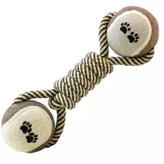 Generic juguete de cuerda para perros en forma de mancuerna, perfecto para tirar.