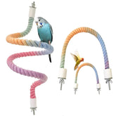 Percha genérica para aves con gradiente de 80 cm, ideal para ejercicio diario.