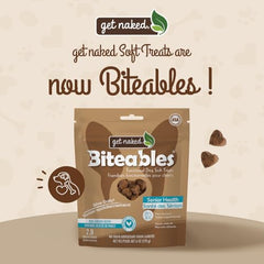 Textura suave de Get Naked Biteables para masticar con dientes sensibles
