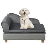 Getifun cama-para-mascotas tipo sofá con almacenamiento práctico para juguetes.