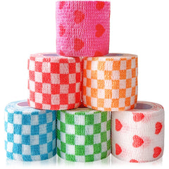 GIFTMISSU banda wrap corazones rosa para recuperación suave
