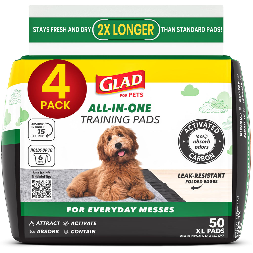Glad for Pets pad entrenamiento extra grande para perros grandes, cubre más área