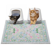 Alfombrilla Glittme con base antideslizante para gatos, evita deslizamiento