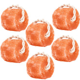Glowyn Pink Sal Himalaya en cuerda: bloque mineral para caballos y otros animales.