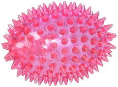 Gnawsome fútbol con picos chirrido para perro, promueve juego seguro y estimula masticación.