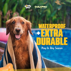 Gnawsome Hueso espinoso de TPR libre de BPA para juego seguro.