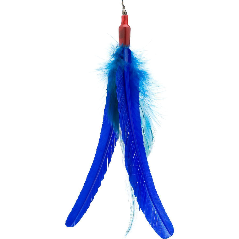 Go Cat Da Bird recambios de plumas de pavo para gatos, estimulan instinto de caza y juego.