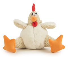 goDog Checkers Gallo Gordo Peluche con Sonajero para juego interactivo