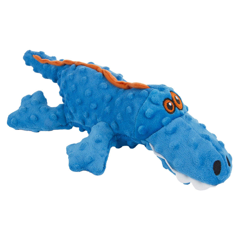 goDog Gators: juguete peluche con chirrido para juego activo.