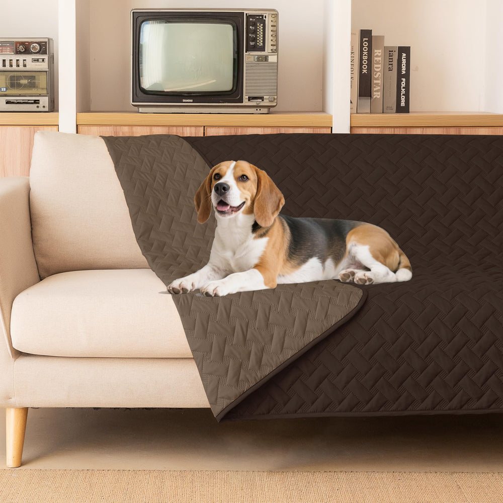 Cobija gogobunny para perros, impermeable y de doble cara, protege muebles.