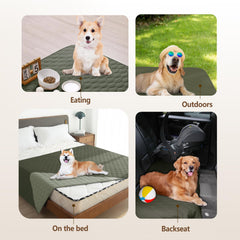 Uso interior y exterior con manta gogobunny portátil para viajes y picnics.