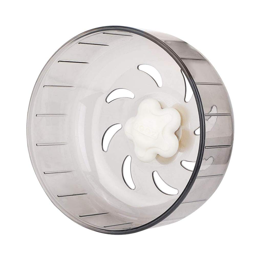 Rueda goldeal silenciosa para hamster de 5,1 pulgadas, ideal para ejercicio nocturno sin despertar al tutor.