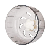 Rueda goldeal silenciosa para hamster de 5,1 pulgadas, ideal para ejercicio nocturno sin despertar al tutor.