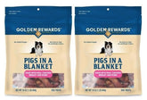Golden Rewards cerditos en una manta: snack crujiente y sabroso para perros