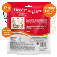 Good ‘N’ Tasty Wag-A-Toni Bites pollo real, sabor delicioso para perros