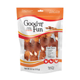 Golosina GoodNFun Brochetas Triple Sabor para perros, masticable y sabrosa