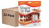 Good'n'Fun brochetas triple sabor para perros en empaque de 12 paquetes