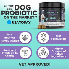 GOOGIPET NATURAL PET PRODUCTS: googipet-probiotics-perros-masticables-blandos, sabor agradable y fácil toma.