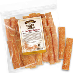 Gootoe premios suaves de pollo para perros, empaque práctico para entrenamiento.