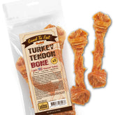 Gootoe tendones de pavo, origen estadounidense: masticación prolongada para perros grandes.