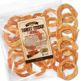 Gootoe Tendones de Pavo para perros: ingredientes 100% estadounidenses, snack natural para masticar.