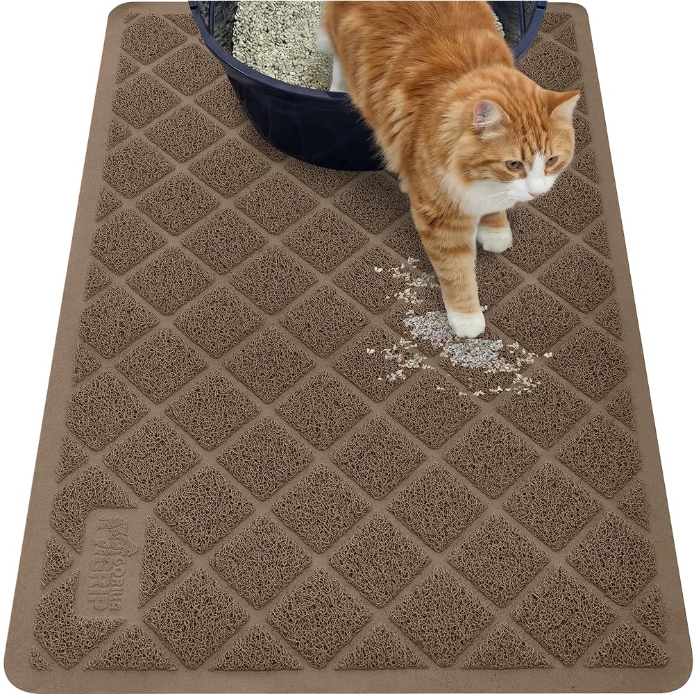GORILLA GRIP alfombra arenero con malla acolchada captura arena eficazmente