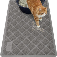 Gorilla Grip alfombrilla para caja de arena atrapa la arena y mantiene el suelo limpio.