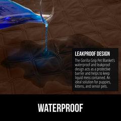 Capa impermeable interior TPU minimiza filtraciones y goteos.