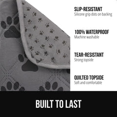 GORILLA GRIP cobertor impermeable de doble capa para mascotas