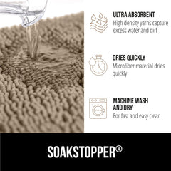 GORILLA GRIP SoakSTOPPER microfibra secado rápido para interiores