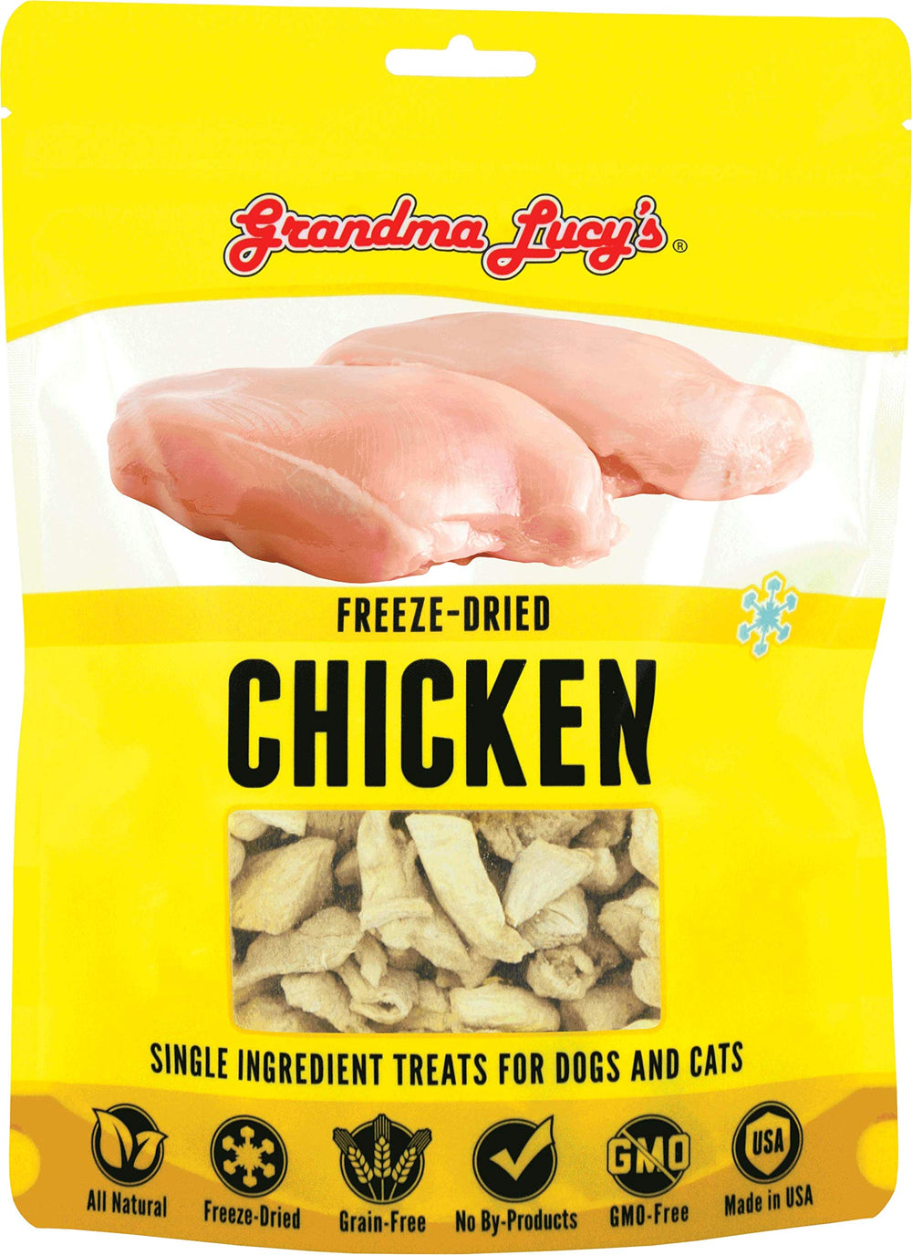 Grandma Lucy's Singles Pollo: bocados para premiar a tu mascota