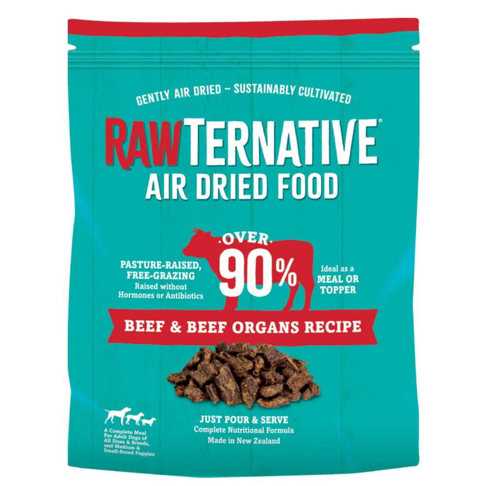 Grandma Mae's RawTernative, bolsa de 3 lb, ideal para perros activos.