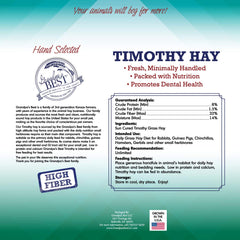 Grandpa's Best Heno Timothy, para cuidado dental y juego diario.