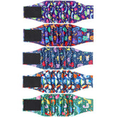 Grecle pañales masculinos para perro con patrones variados, absorción rápida para entrenamiento.