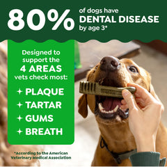 Greenies control de placa y tartaro en cachorros, apoyo dental diario