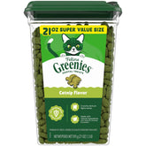 Greenies galletas dentales para gatos adultos, ayudan a la higiene oral diaria.