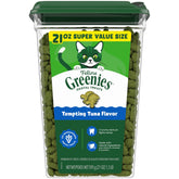 Greenies Gato dental atún 21oz: complemento diario para dientes sanos.
