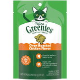 Greenies Gato tratamiento dental en bolsa, ayuda a la rutina diaria de cuidado bucal.