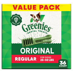Greenies hueso dental para perros, sabor original, ayuda a limpieza bucal diaria