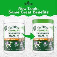 Greenies paquete 80 unidades digestivo para perros, masticables