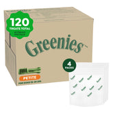 Greenies tratamientos dentales original tamaño pequeño, 120 tratitos para cuidado bucal diario.