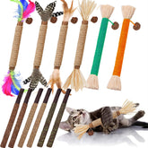 GREMBEB Juguetes para gatos: palito silvervine, fomenta juego activo en casa