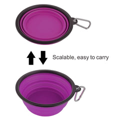 Guardians carabina acoplable en cuenco plegable, sujeción rápida para caminatas