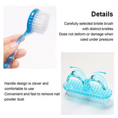 Gucvdnple tres cepillos suaves para baño, aseo y masaje.