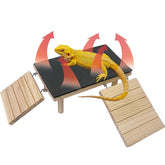 Gxsdj plataforma de calentamiento para reptiles: adecuada para exposición al calor diario.