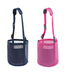 Bolsa Gydoty de alimento para caballo con malla resistente, evita desperdicios.